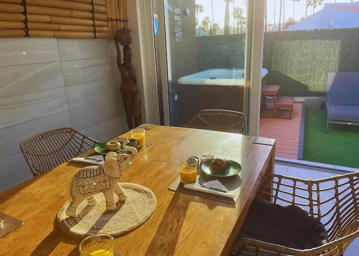 Afrika Con Jacuzzi Сasa de vacaciones Maspalomas (Gran Canaria)